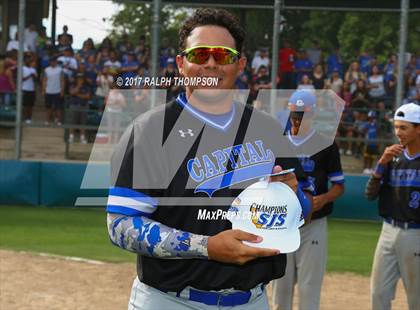 Thumbnail 1 in Escalon vs. Capital Christian (CIF SJS D5 Final) photogallery.