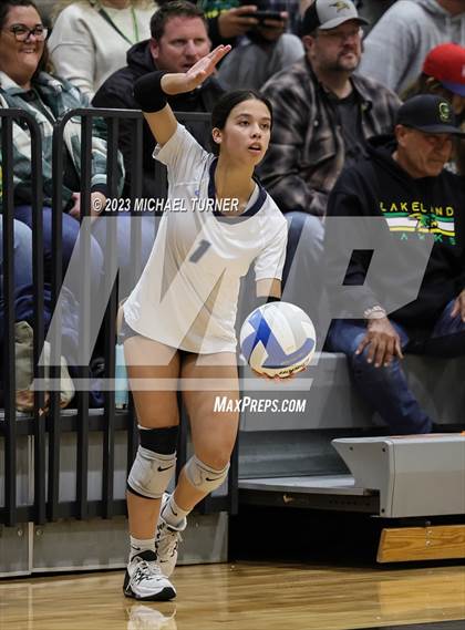 Thumbnail 1 in Lakeland vs Skyview (IHSAA 4A Quarter Final) photogallery.