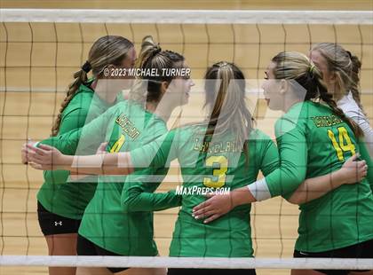 Thumbnail 2 in Lakeland vs Skyview (IHSAA 4A Quarter Final) photogallery.