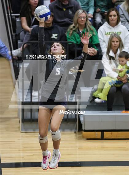Thumbnail 2 in Lakeland vs Skyview (IHSAA 4A Quarter Final) photogallery.