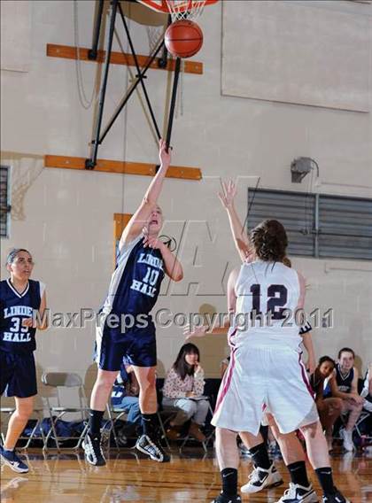 Thumbnail 1 in Linden Hall School for Girls vs. Lancaster Country Day photogallery.
