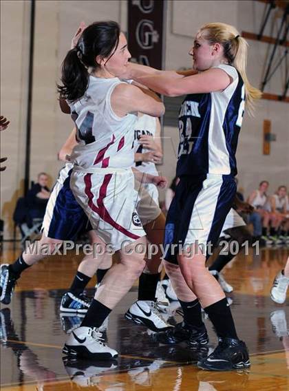 Thumbnail 3 in Linden Hall School for Girls vs. Lancaster Country Day photogallery.