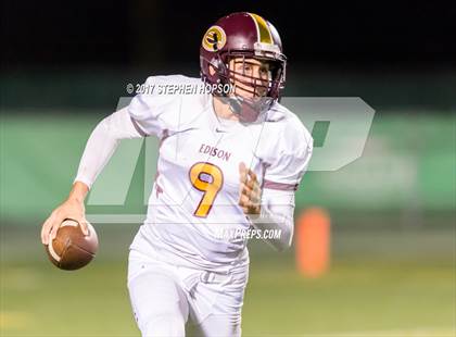 Thumbnail 3 in Edison @ St. Mary's (CIF SJS D1 1st Round) photogallery.