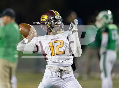 Thumbnail 2 in Edison @ St. Mary's (CIF SJS D1 1st Round) photogallery.