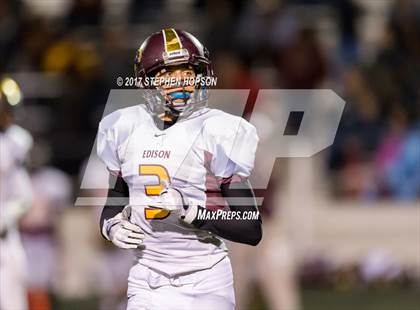 Thumbnail 3 in Edison @ St. Mary's (CIF SJS D1 1st Round) photogallery.