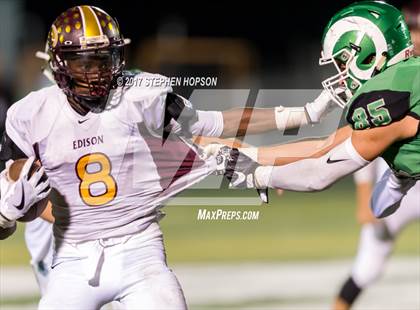 Thumbnail 2 in Edison @ St. Mary's (CIF SJS D1 1st Round) photogallery.