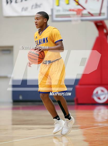 Thumbnail 2 in Fort Bend Elkins vs Tompkins (McDonald's Texas Invitational) photogallery.