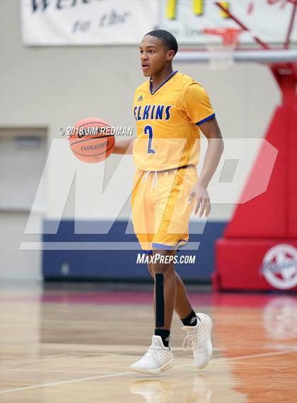 Thumbnail 3 in Fort Bend Elkins vs Tompkins (McDonald's Texas Invitational) photogallery.