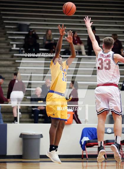 Thumbnail 2 in Fort Bend Elkins vs Tompkins (McDonald's Texas Invitational) photogallery.