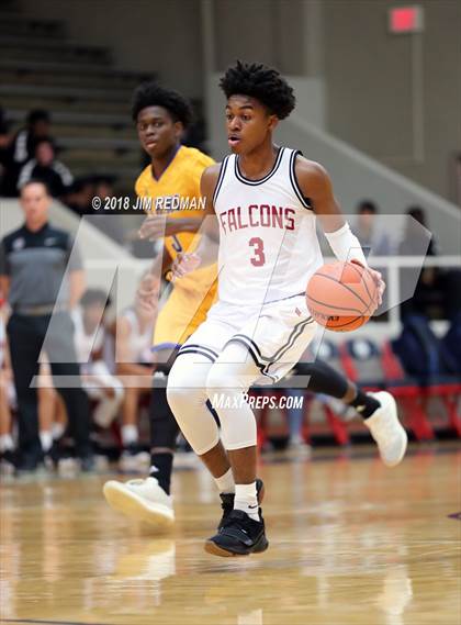 Thumbnail 3 in Fort Bend Elkins vs Tompkins (McDonald's Texas Invitational) photogallery.