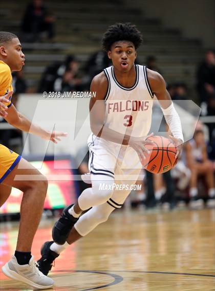 Thumbnail 2 in Fort Bend Elkins vs Tompkins (McDonald's Texas Invitational) photogallery.