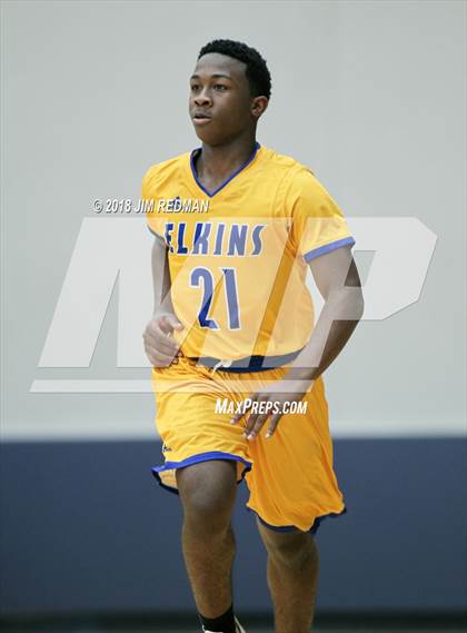 Thumbnail 3 in Fort Bend Elkins vs Tompkins (McDonald's Texas Invitational) photogallery.