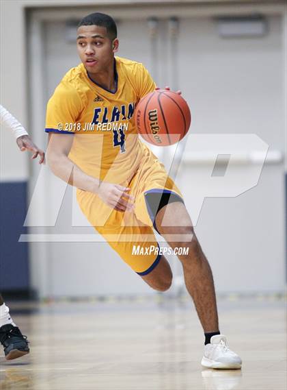 Thumbnail 2 in Fort Bend Elkins vs Tompkins (McDonald's Texas Invitational) photogallery.