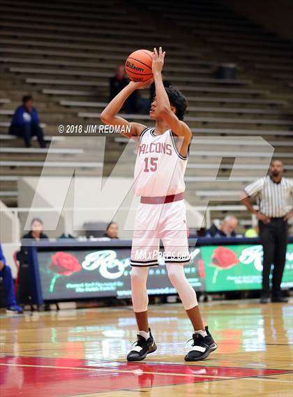 Thumbnail 2 in Fort Bend Elkins vs Tompkins (McDonald's Texas Invitational) photogallery.