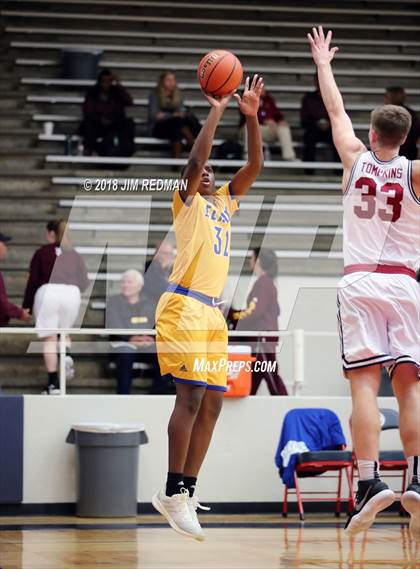 Thumbnail 1 in Fort Bend Elkins vs Tompkins (McDonald's Texas Invitational) photogallery.