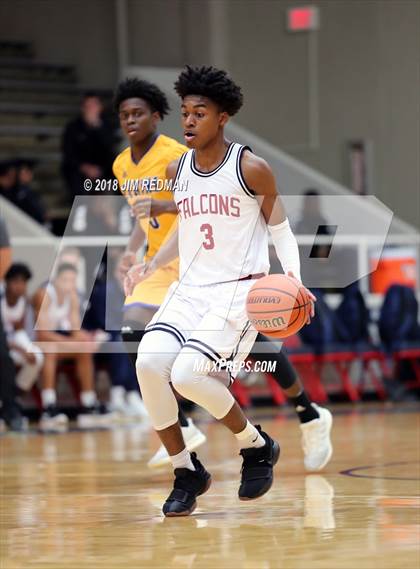 Thumbnail 2 in Fort Bend Elkins vs Tompkins (McDonald's Texas Invitational) photogallery.