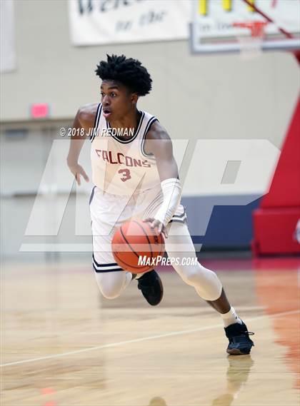 Thumbnail 2 in Fort Bend Elkins vs Tompkins (McDonald's Texas Invitational) photogallery.