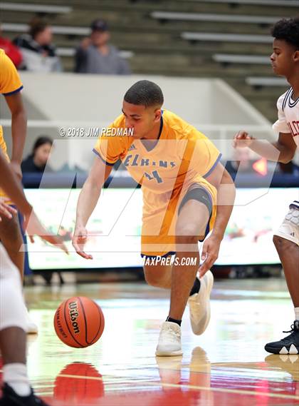 Thumbnail 3 in Fort Bend Elkins vs Tompkins (McDonald's Texas Invitational) photogallery.