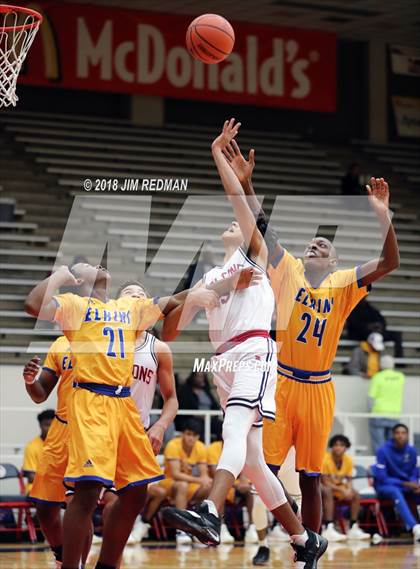 Thumbnail 3 in Fort Bend Elkins vs Tompkins (McDonald's Texas Invitational) photogallery.
