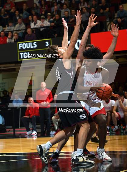 Thumbnail 3 in Scarsdale vs. North Rockland (NYSPHSAA  Section 1 Class 2A Final) photogallery.
