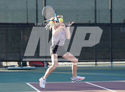 Thumbnail 3 in Lindale vs Randall (UIL 4A Team Tennis Semifinal) photogallery.