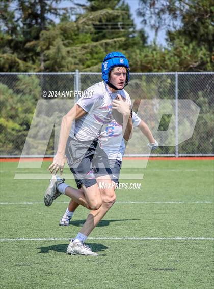 Thumbnail 2 in St. Vincent de Paul vs Windsor (D1 Bound Academy 7 on 7 Tournament) photogallery.