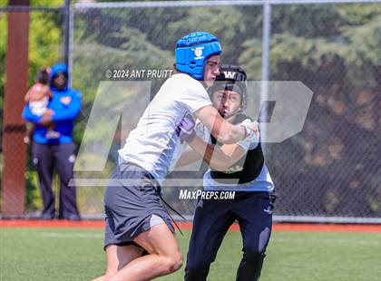 Thumbnail 3 in St. Vincent de Paul vs Windsor (D1 Bound Academy 7 on 7 Tournament) photogallery.