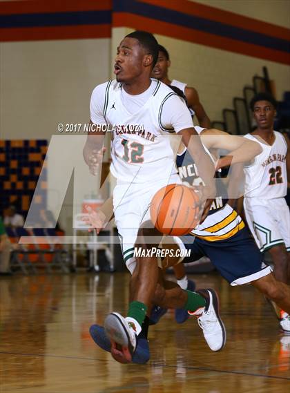 Thumbnail 2 in Morgan Park vs. Rancho Christian (Tarkanian Classic) photogallery.