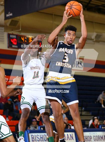Thumbnail 2 in Morgan Park vs. Rancho Christian (Tarkanian Classic) photogallery.