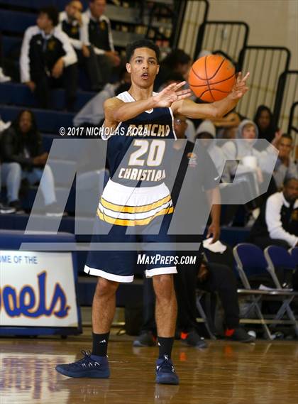 Thumbnail 1 in Morgan Park vs. Rancho Christian (Tarkanian Classic) photogallery.