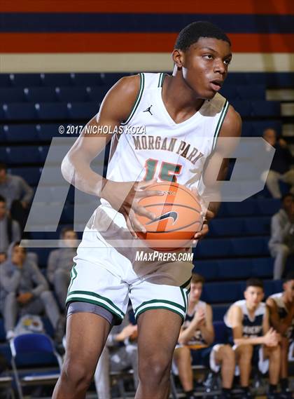 Thumbnail 1 in Morgan Park vs. Rancho Christian (Tarkanian Classic) photogallery.