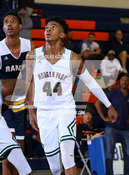 Thumbnail 2 in Morgan Park vs. Rancho Christian (Tarkanian Classic) photogallery.