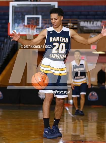 Thumbnail 1 in Morgan Park vs. Rancho Christian (Tarkanian Classic) photogallery.