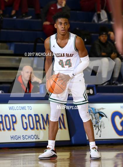 Thumbnail 2 in Morgan Park vs. Rancho Christian (Tarkanian Classic) photogallery.