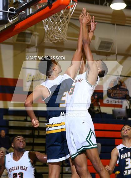 Thumbnail 3 in Morgan Park vs. Rancho Christian (Tarkanian Classic) photogallery.
