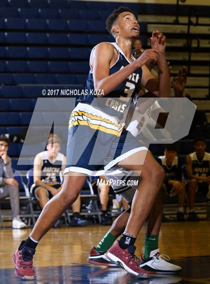 Thumbnail 2 in Morgan Park vs. Rancho Christian (Tarkanian Classic) photogallery.
