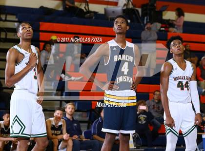 Thumbnail 2 in Morgan Park vs. Rancho Christian (Tarkanian Classic) photogallery.