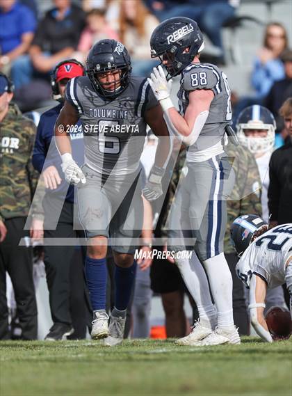 Thumbnail 2 in Valor Christian vs. Columbine (CHSAA 5A Quarterfinals) photogallery.