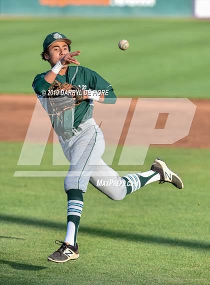 Thumbnail 3 in Christopher vs Sacred Heart Cathedral Preparatory (CIF CCS D2 Final) photogallery.