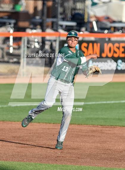 Thumbnail 3 in Christopher vs Sacred Heart Cathedral Preparatory (CIF CCS D2 Final) photogallery.