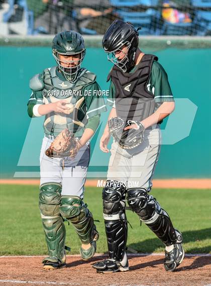 Thumbnail 2 in Christopher vs Sacred Heart Cathedral Preparatory (CIF CCS D2 Final) photogallery.