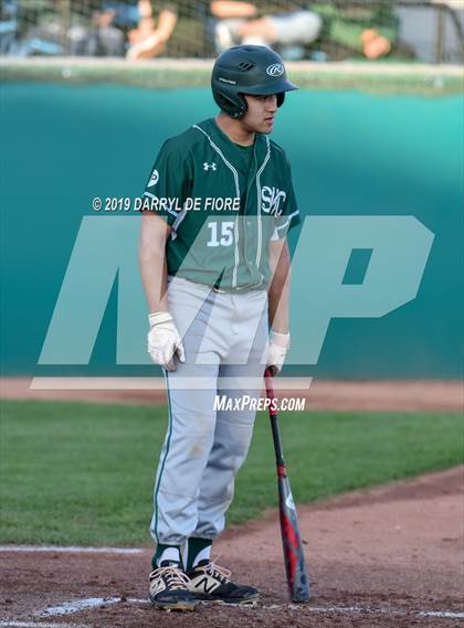 Thumbnail 2 in Christopher vs Sacred Heart Cathedral Preparatory (CIF CCS D2 Final) photogallery.
