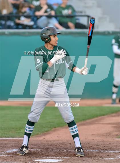 Thumbnail 3 in Christopher vs Sacred Heart Cathedral Preparatory (CIF CCS D2 Final) photogallery.