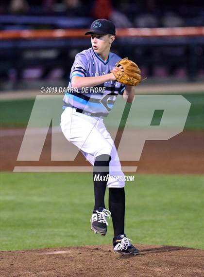 Thumbnail 3 in Christopher vs Sacred Heart Cathedral Preparatory (CIF CCS D2 Final) photogallery.