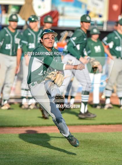 Thumbnail 1 in Christopher vs Sacred Heart Cathedral Preparatory (CIF CCS D2 Final) photogallery.