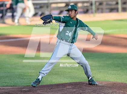 Thumbnail 3 in Christopher vs Sacred Heart Cathedral Preparatory (CIF CCS D2 Final) photogallery.