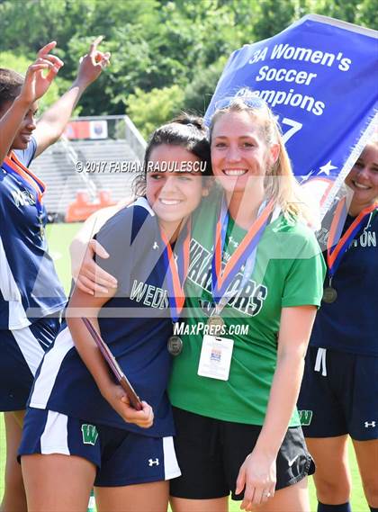 Thumbnail 1 in Weddington vs. Corinth Holders (NCHSAA 3A Final) photogallery.