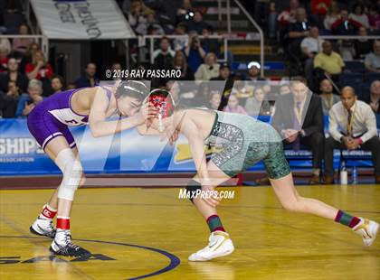Thumbnail 2 in NYSPHSAA D1 Wrestling Championships (Finals 99 - 126 lbs) photogallery.
