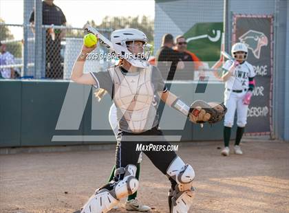 Thumbnail 2 in Flour Bluff @ Harlingen South (UIL Region IV Area Softball Game 2) photogallery.