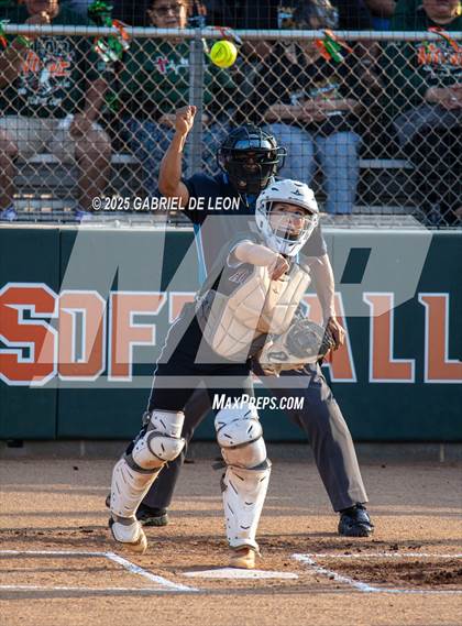 Thumbnail 1 in Flour Bluff @ Harlingen South (UIL Region IV Area Softball Game 2) photogallery.